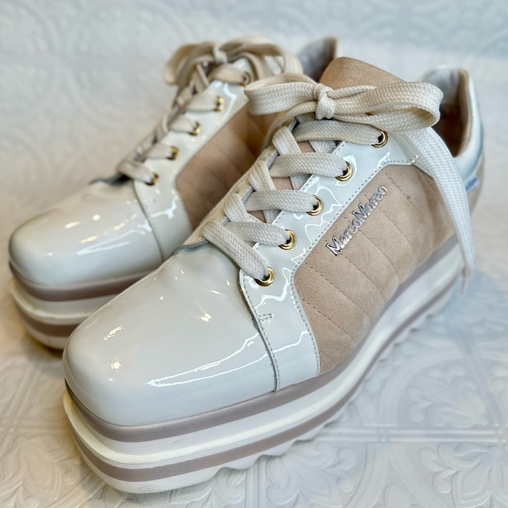 Marco Moreo Italian platform sneakers